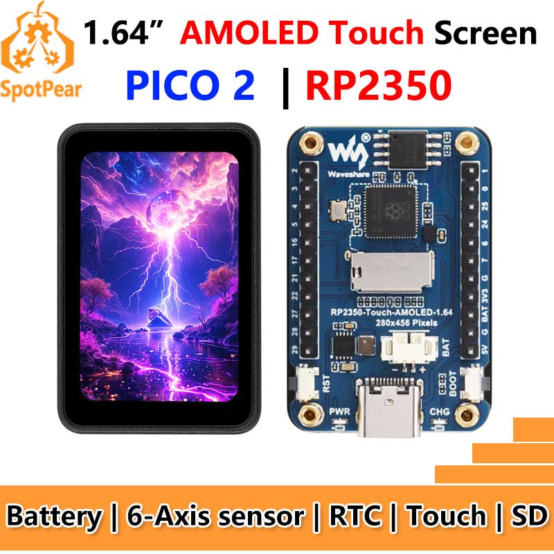 Turing Pi 2 - Raspberry Pi Pico 2 RP2350 1,64-дюймовый