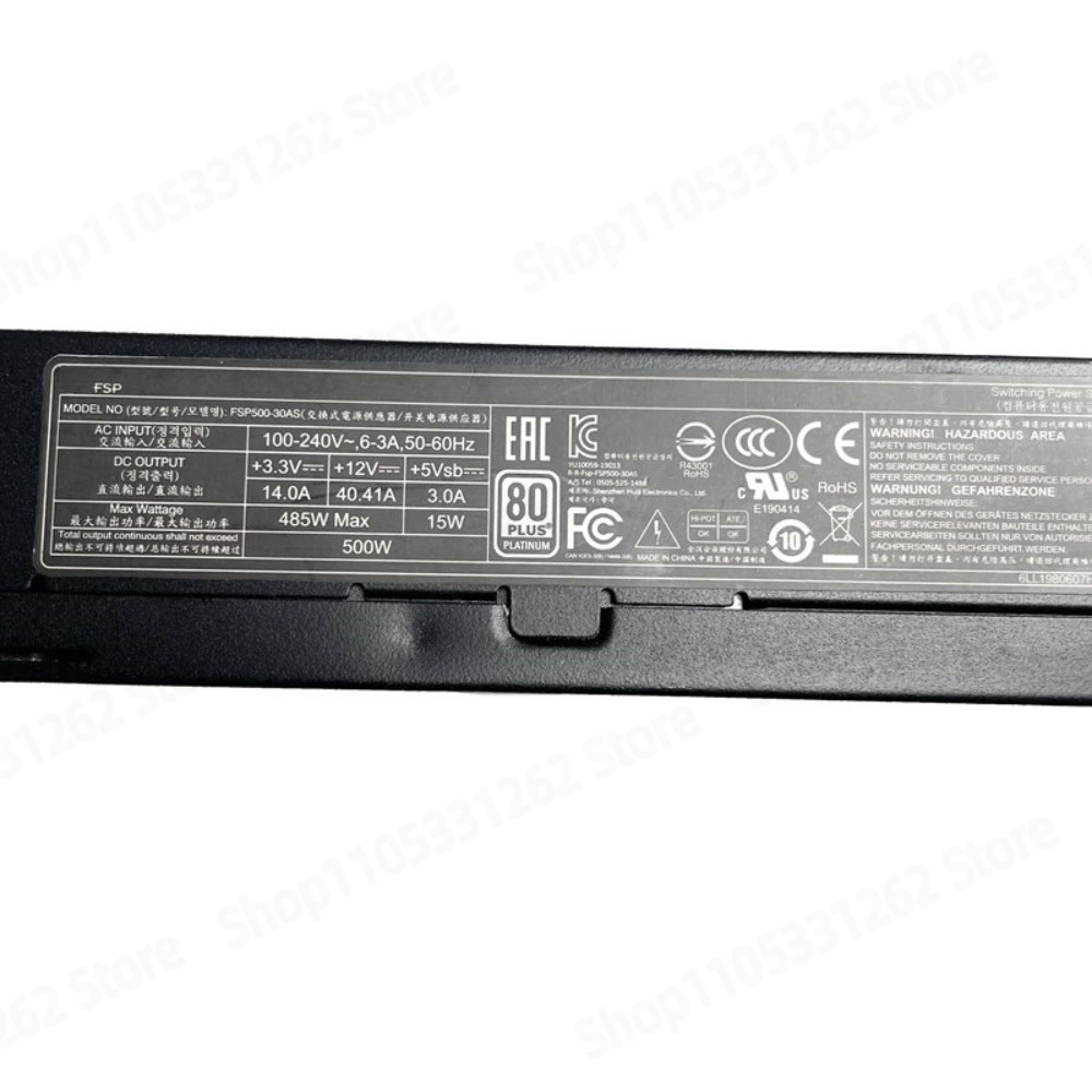 FSP500-30AS, блок питания мощн – обзор и цена Atx Power Supply 1U Flex 500W